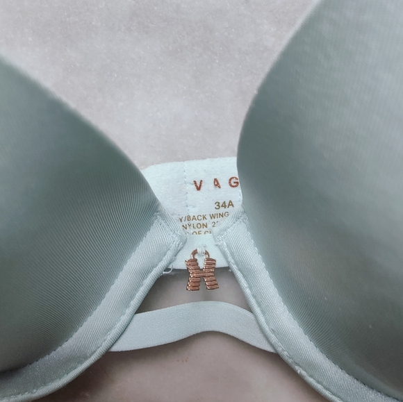 EUC Savage X Fenty Light Blue Microfiber T-shirt Bra, Sz 34A - Picture 4 of 12